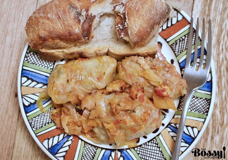 Authentic Romanian Sauerkraut Stuffed Cabbage Rolls The Bossy Kitchen
