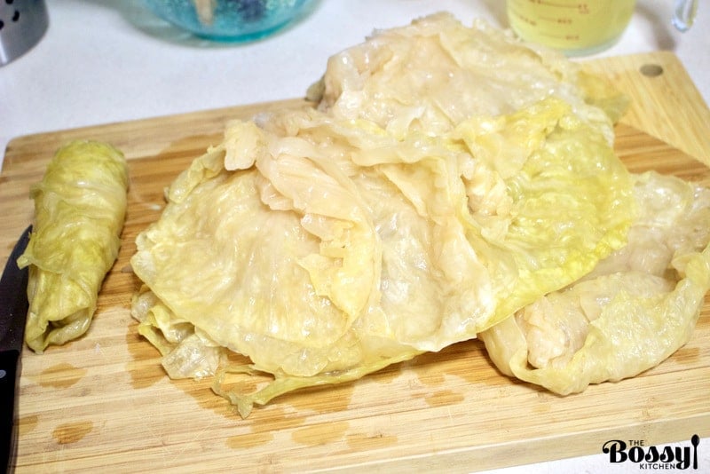 Authentic Romanian Sauerkraut Stuffed Cabbage Rolls The Bossy Kitchen