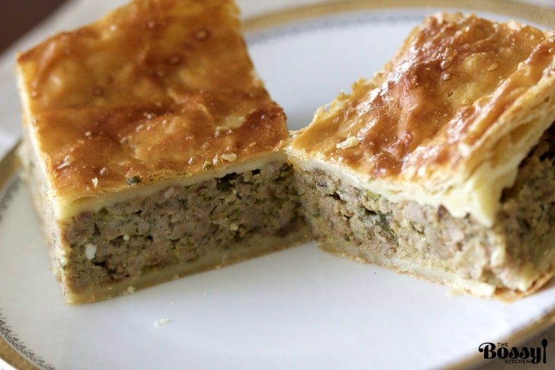 Perfect Puff Pastry Minced Meat Pie Recipe The Bossy Kitchen
