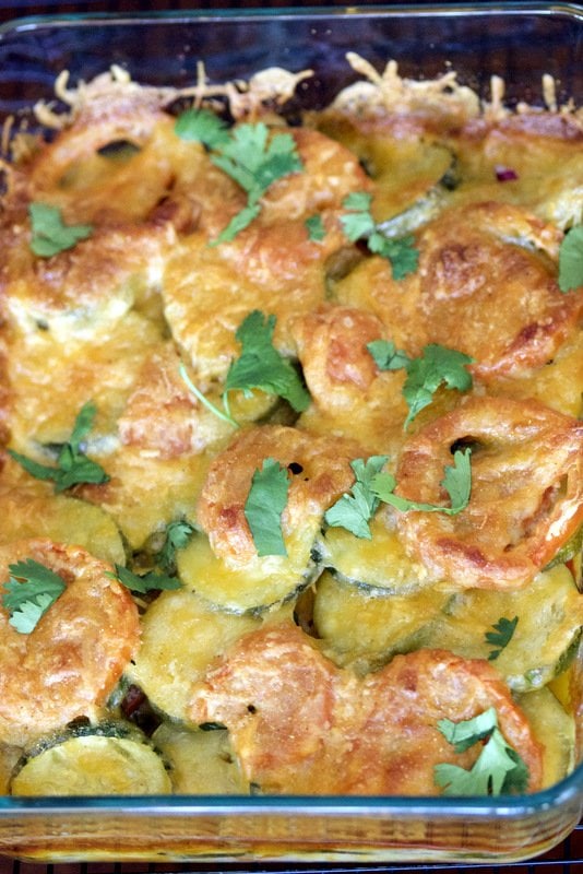 Baked Zucchini Tomato and Mozzarella Casserole – The Bossy Kitchen
