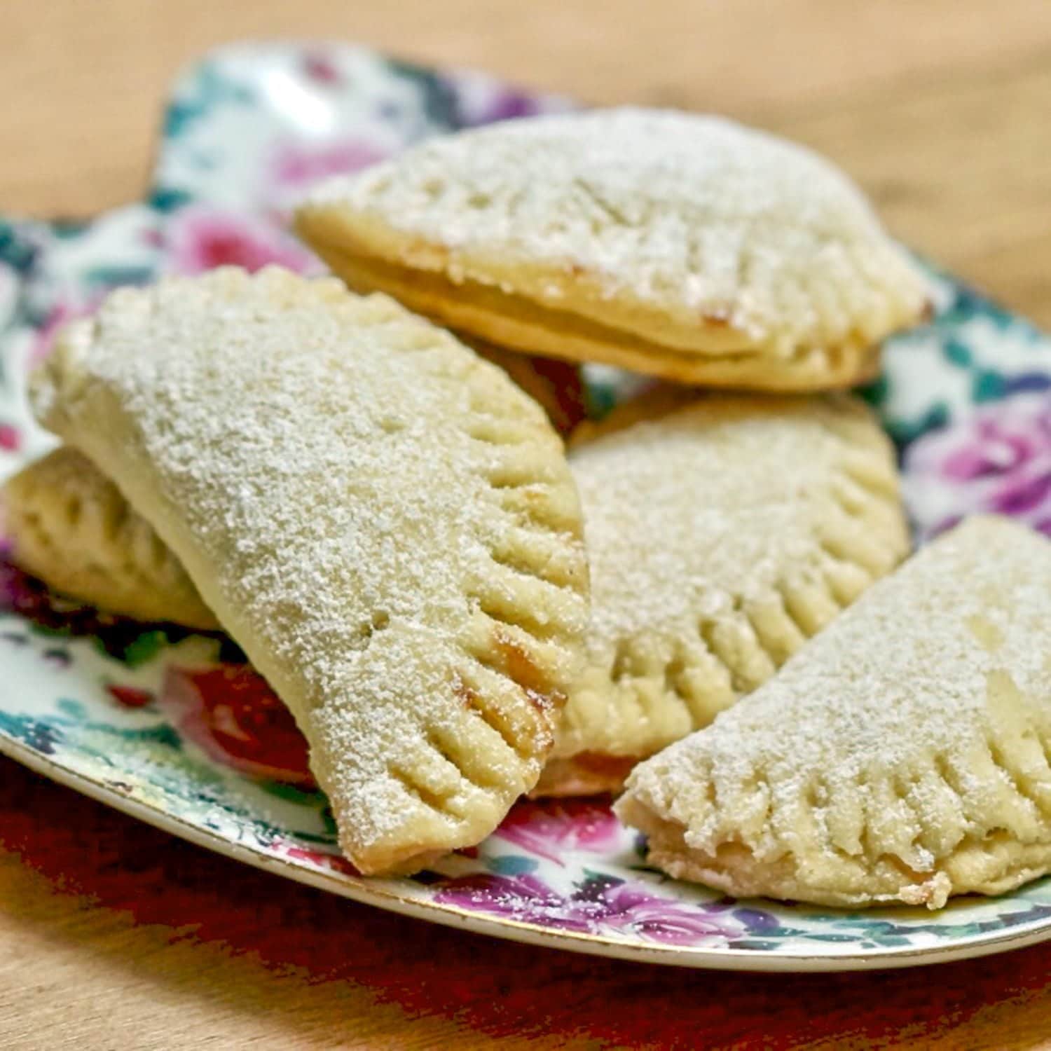 Pie Crust Mini Turnover Cookies With Jam