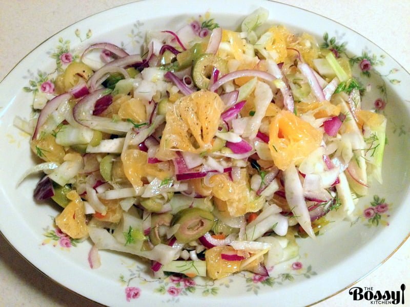 Spanish Orange And Fennel Salad