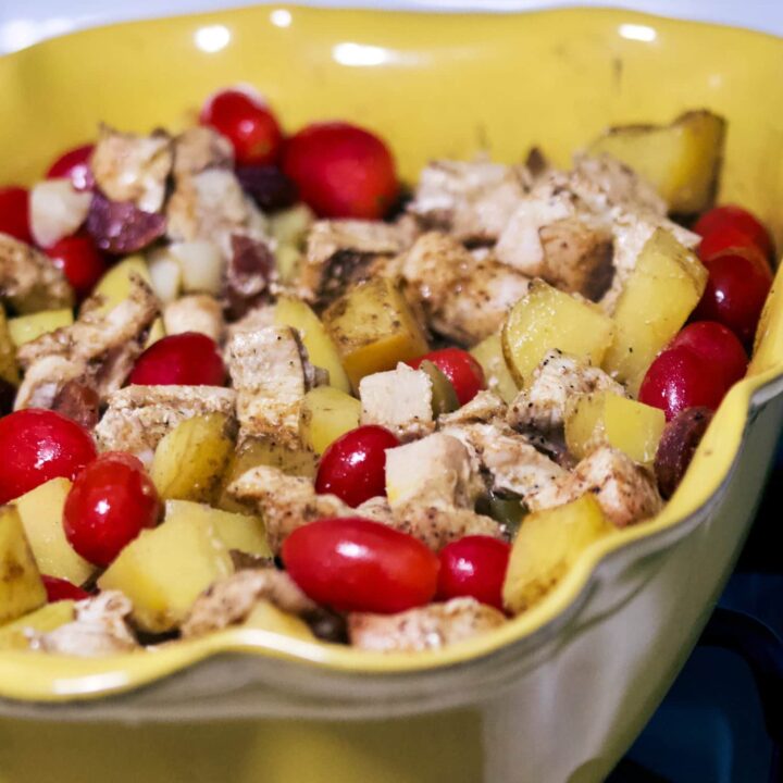 Baked Potatoes Chicken and Spanish Chorizo2 1