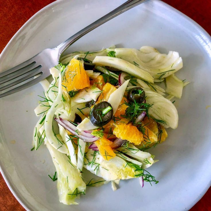 Spanish Orange And Fennel Salad