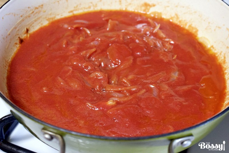 Authentic Mexican Tinga de Pollo Chicken in Chipotle Tomato Sauce