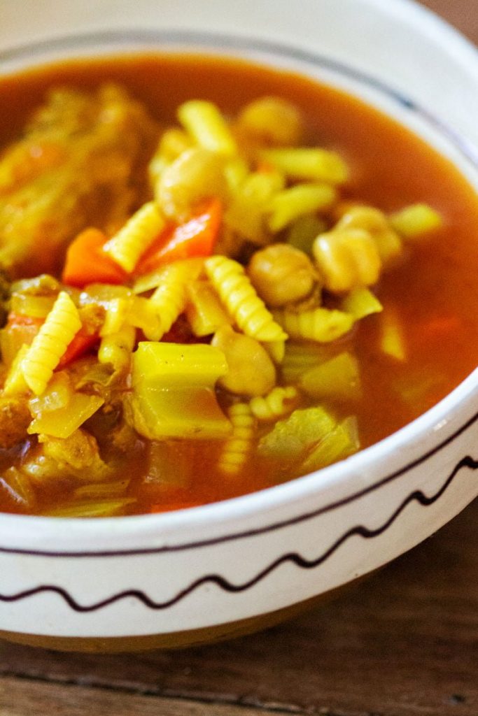 Moroccan Chicken Soup With Chickpeas33 1