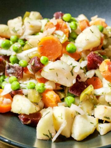 Russian Cooked Vegetable Salad 2
