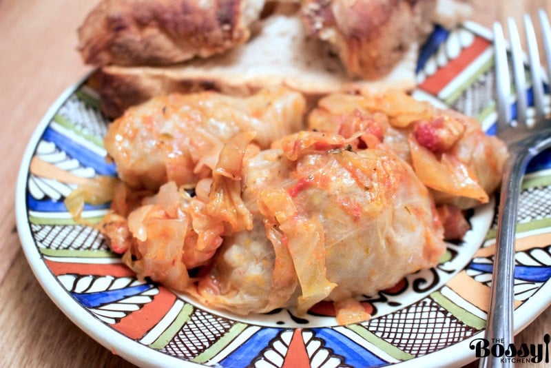 Authentic Romanian Sauerkraut Stuffed Cabbage Rolls