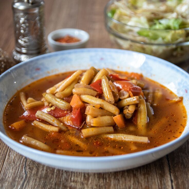 Transylvanian Bacon Green Beans Soup The Bossy Kitchen