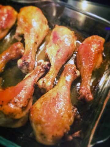 Brandy Vanilla Butter Roasted Chicken Drumsticks0