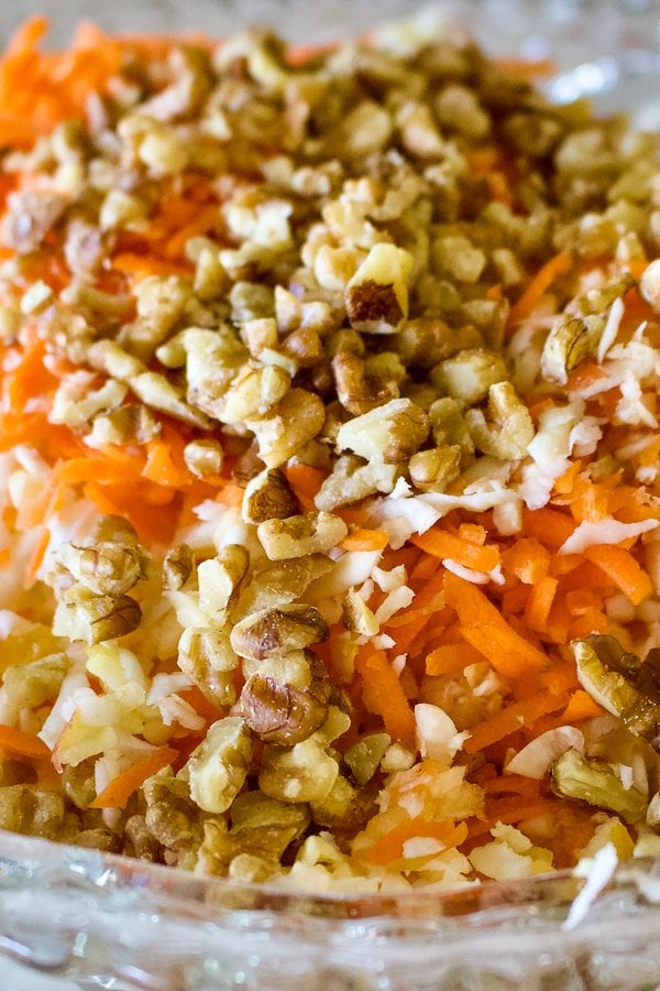 Celeriac Celery Root Apple and Carrot Salad0 Celeriac Celery Root Apple and Carrot Salad- with walnuts