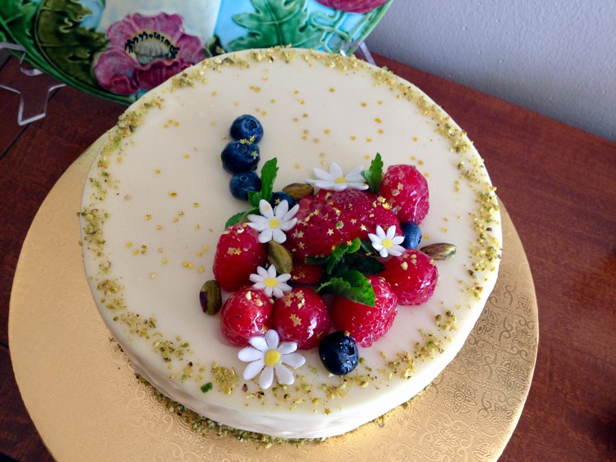 My Experience Casting for Master Chef US dacquoise hazelnuts cake with white chocolate mousse