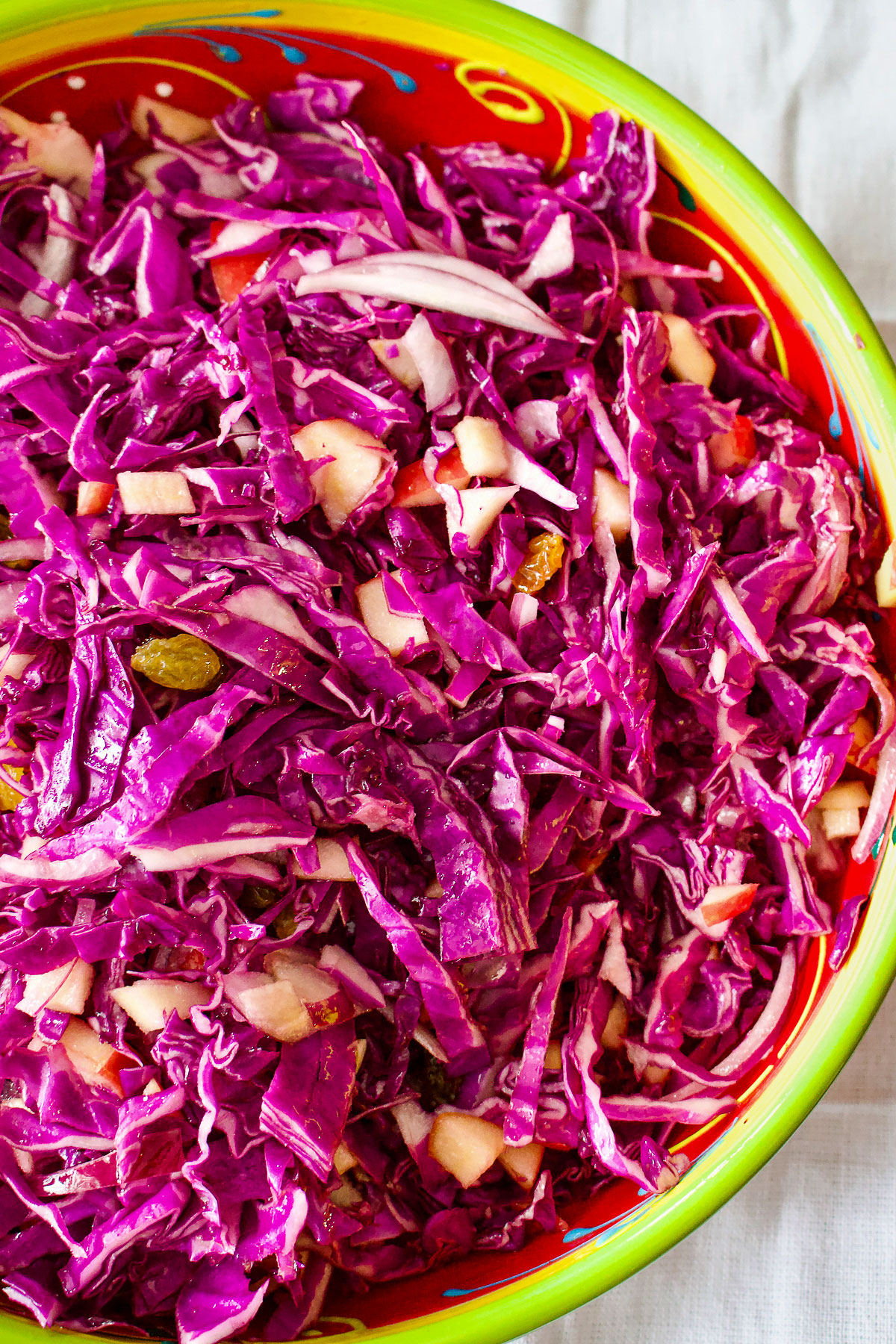 Apple Walnuts And Raisins Red Cabbage Salad33 1 Red cabbage with apples and walnuts0