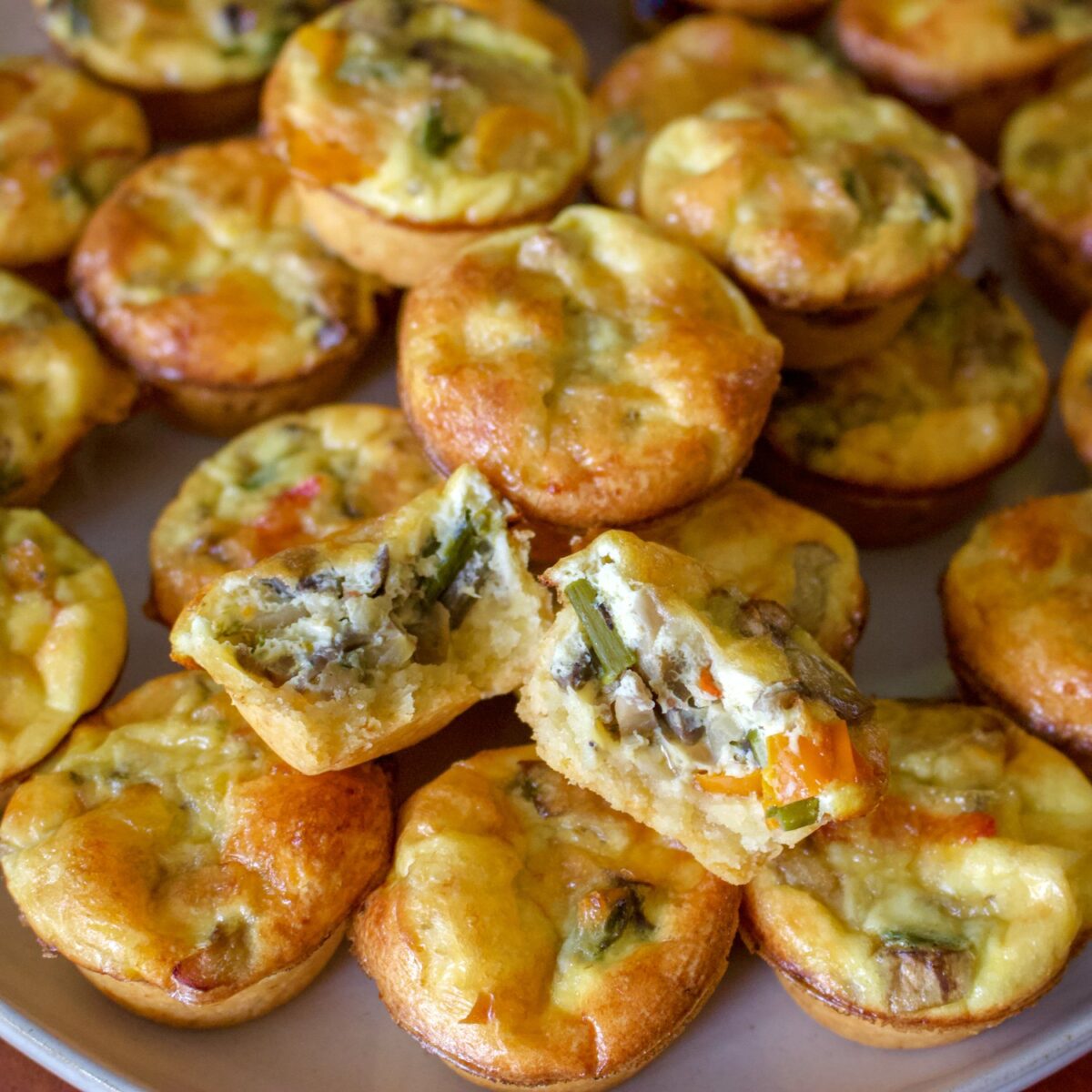 Vegetarian Mini Quiche Recipe