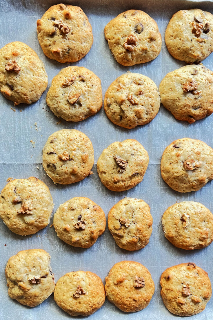 Banana Walnut chocolate chips cookies