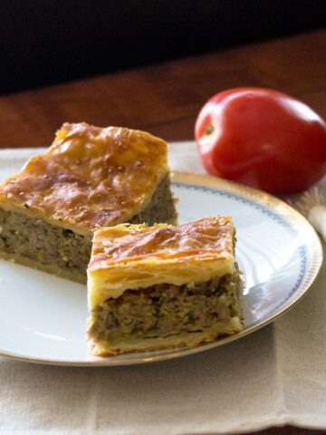 Easter Puff Pastry Minced Meat Pie Recipe11