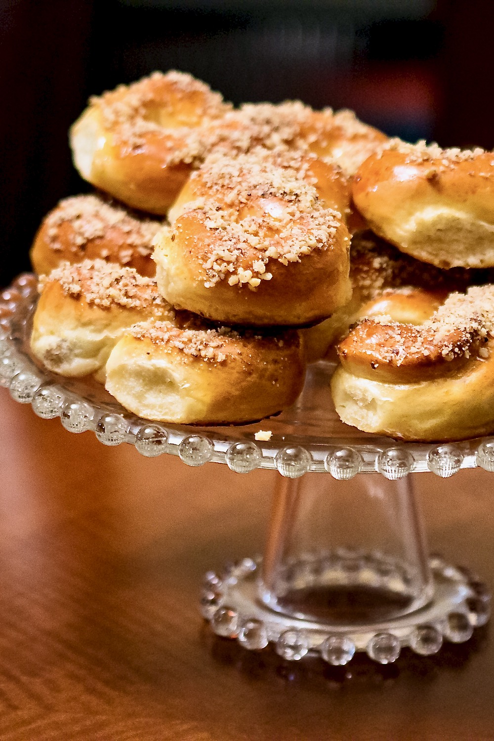 Mucenici A Traditional Romanian Honey And Walnuts Pastry.