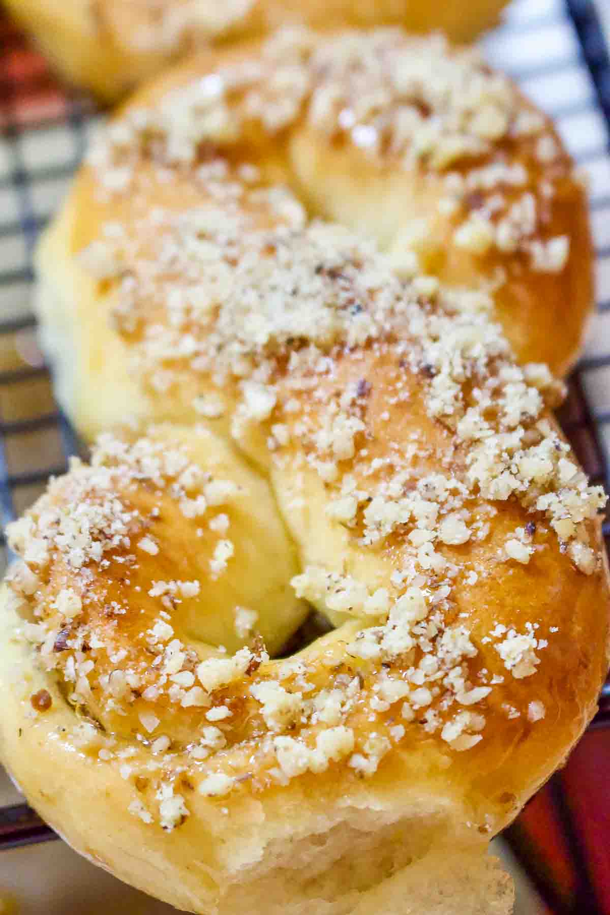 Pastry ready to be served.
