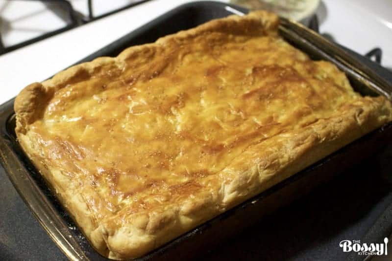 Easter Puff Pastry Minced Meat Pie Recipe