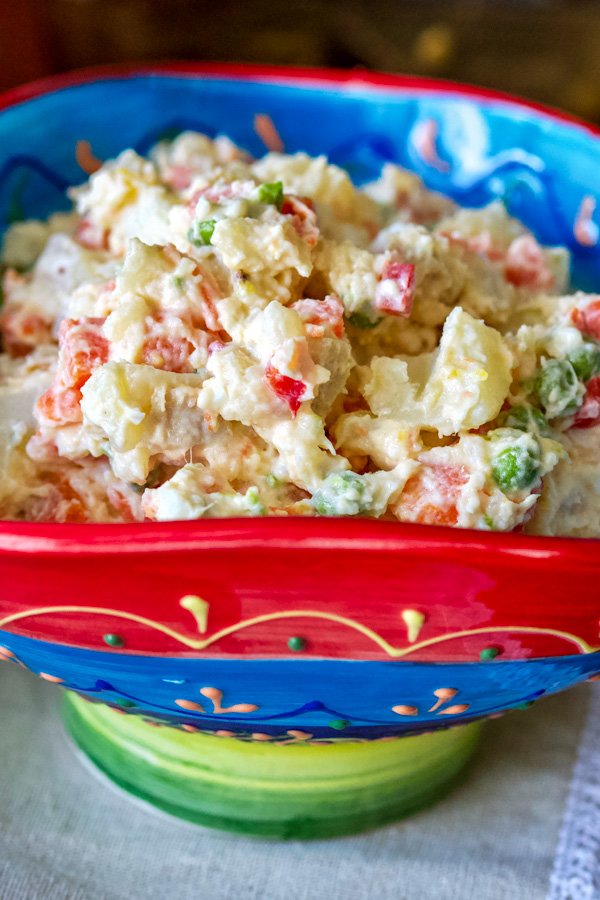 Spanish Potato Salad (Ensaladilla Rusa) A Spanish Favorite