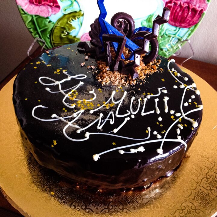 Chocolate Mousse and Praline Entremet 1