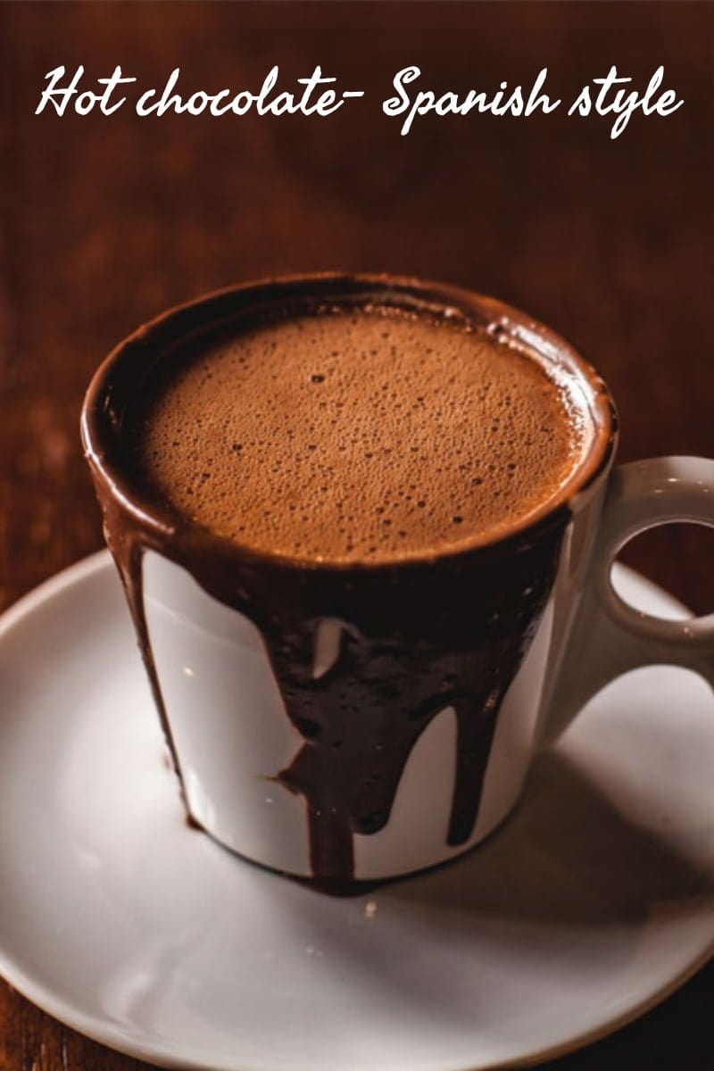 Spanish Hot Chocolate (Chocolate Caliente) - A Sassy Spoon