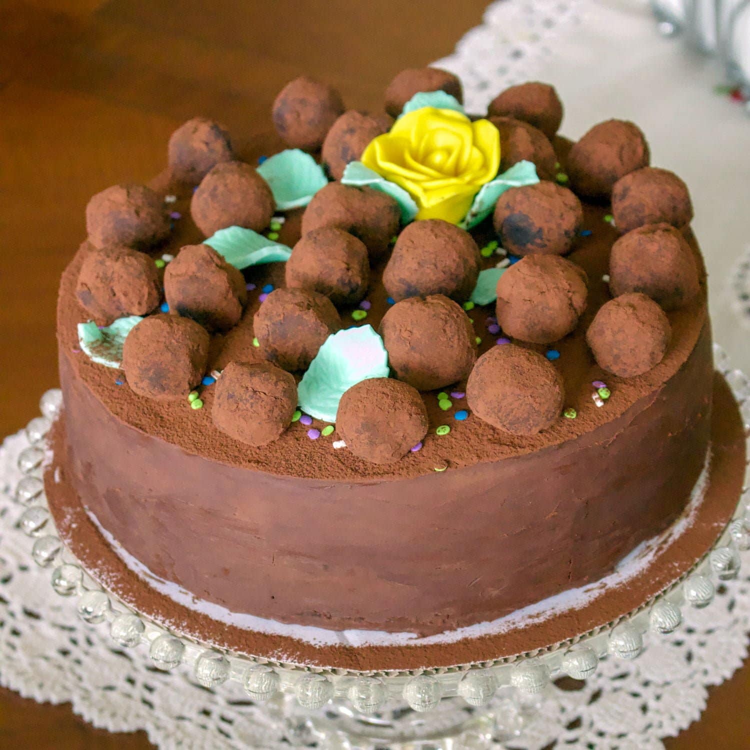 Gourmet Chocolate Mint Cake Recipe