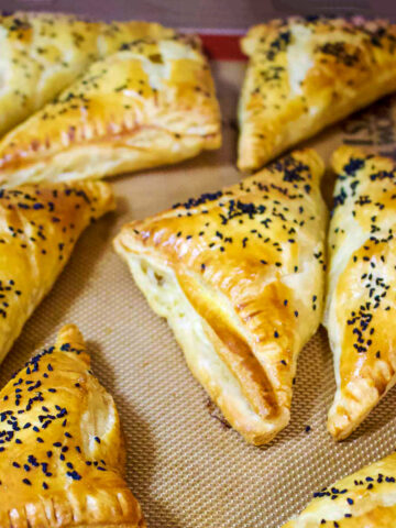 Puff Pastries filled with cheese square image1200