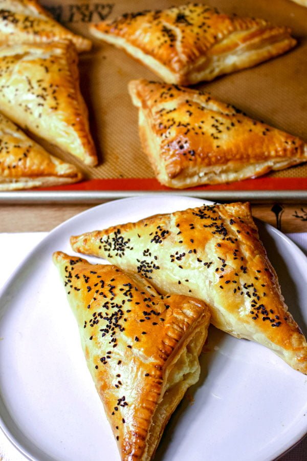 Savory Feta And Black Caraway Pastries