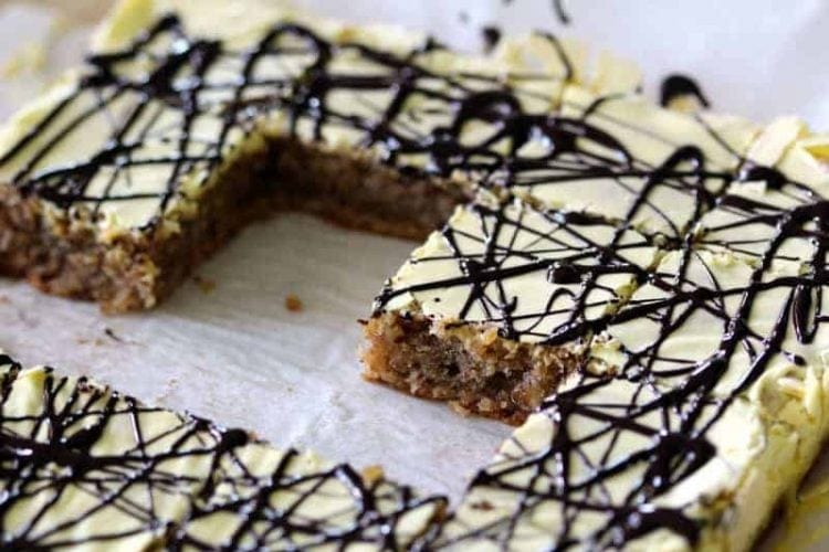 Walnut Cake with Egg Yolk Glaze The Bossy Kitchen