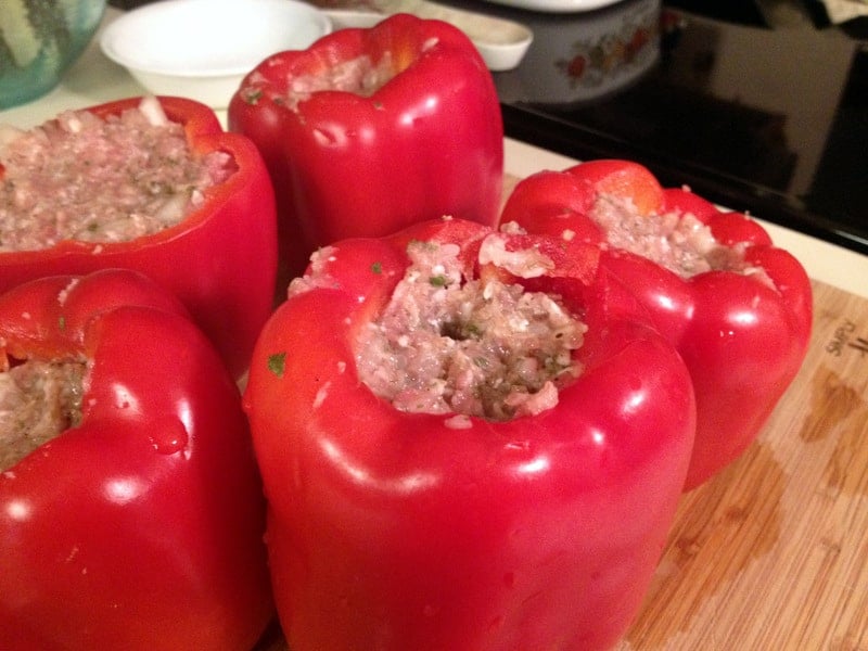 Stuffed peppers 