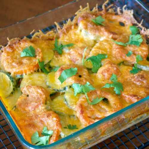 Baked Zucchini Tomato and Mozzarella Casserole The Bossy Kitchen