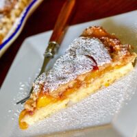 German Peach Kuchen