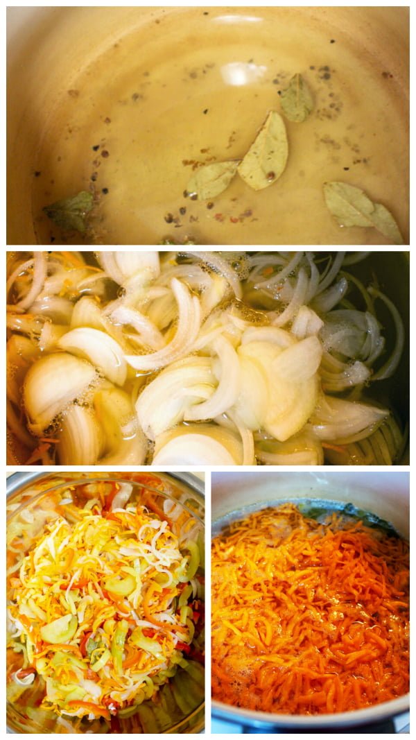 Mustard Pickled Vegetables1 Mustard Pickled Vegetables- pictures of the process