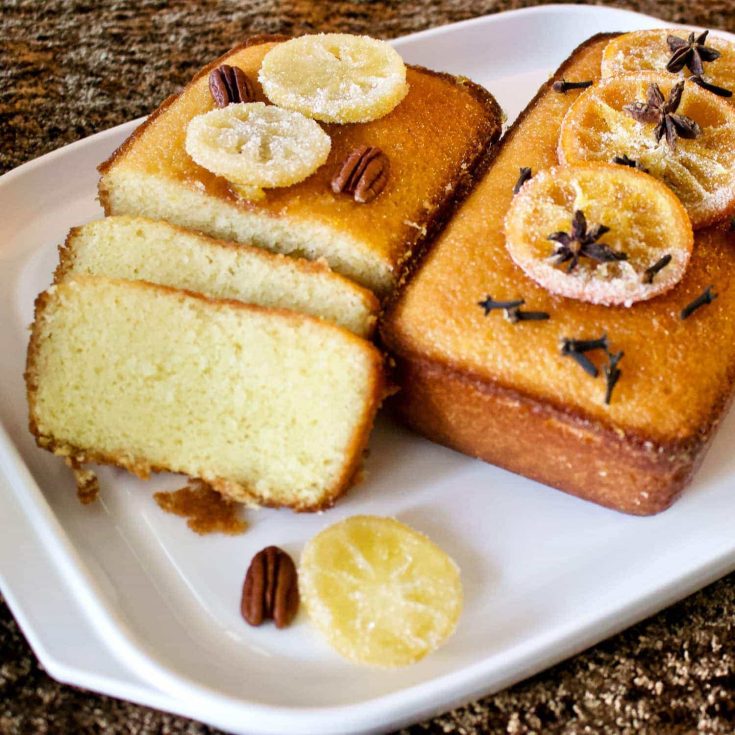 Old Fashioned Lemon Bread with Lemon Syrup