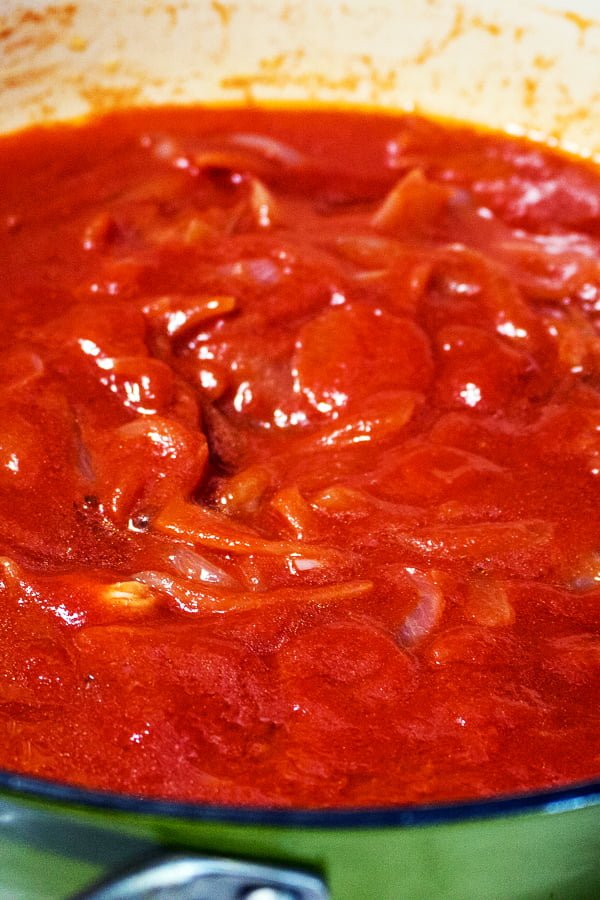 Authentic Mexican Tinga de Pollo Chicken in Chipotle Tomato Sauce