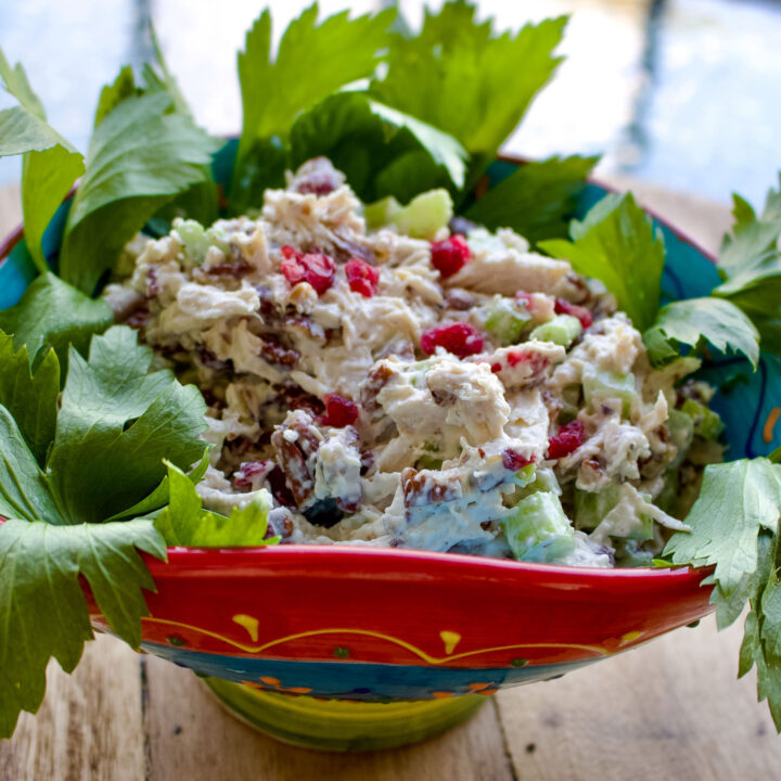 Cranberry Pecan Chicken Salad- The Bossy Kitchen