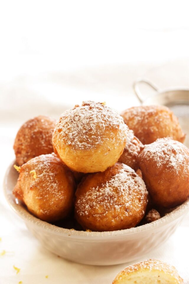 Easy Yogurt Drop Homemade Doughnuts