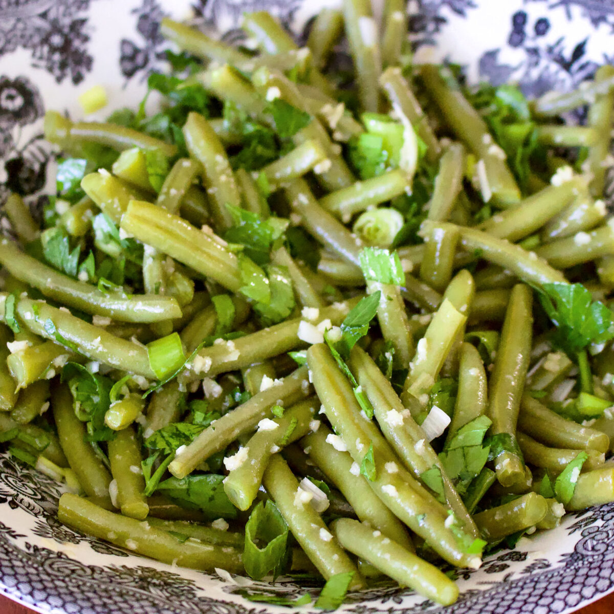Garlic Green beans salad square photo0