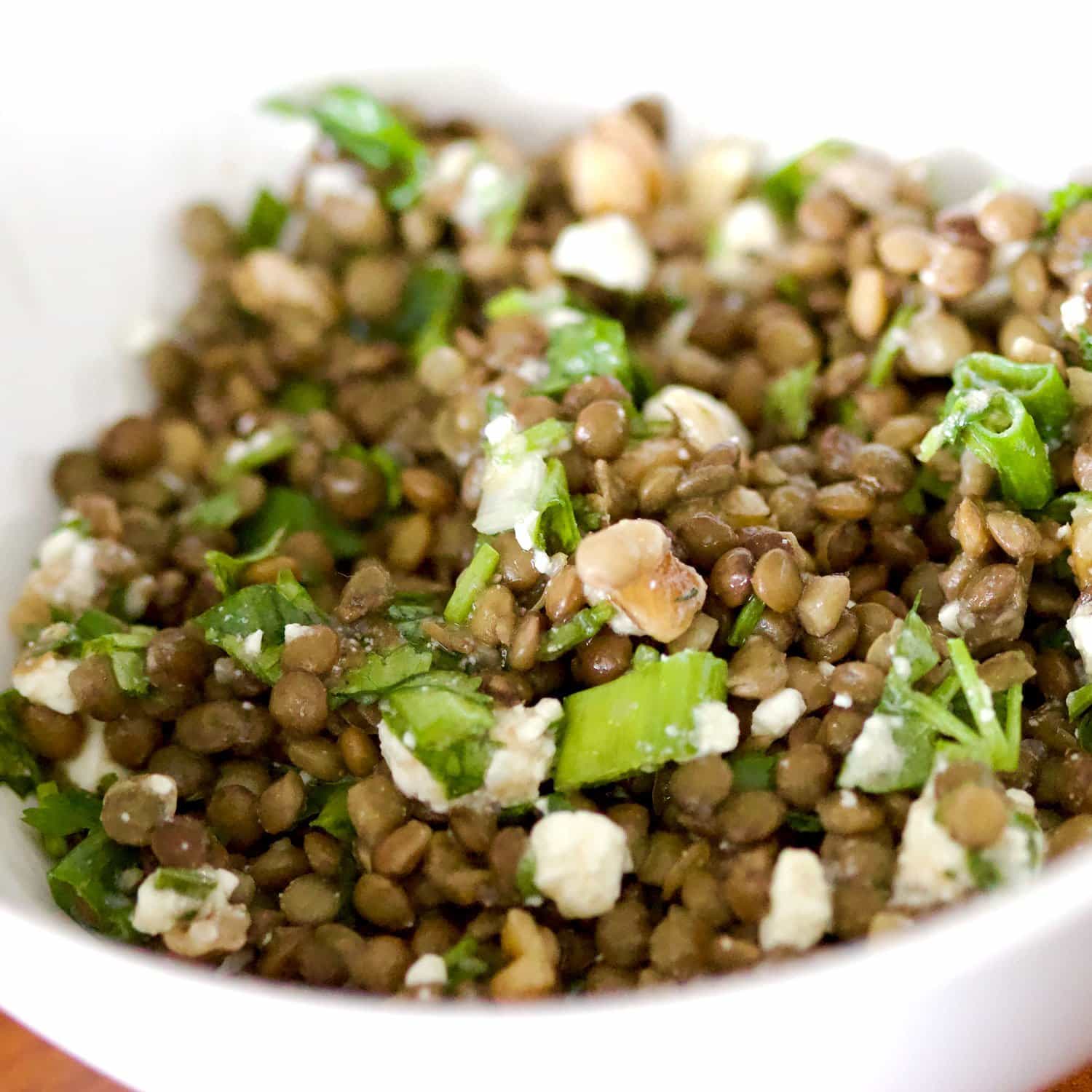 Lentil Feta Walnut Salad The Bossy Kitchen Lentil Feta Walnut Salad The Bossy Kitchen