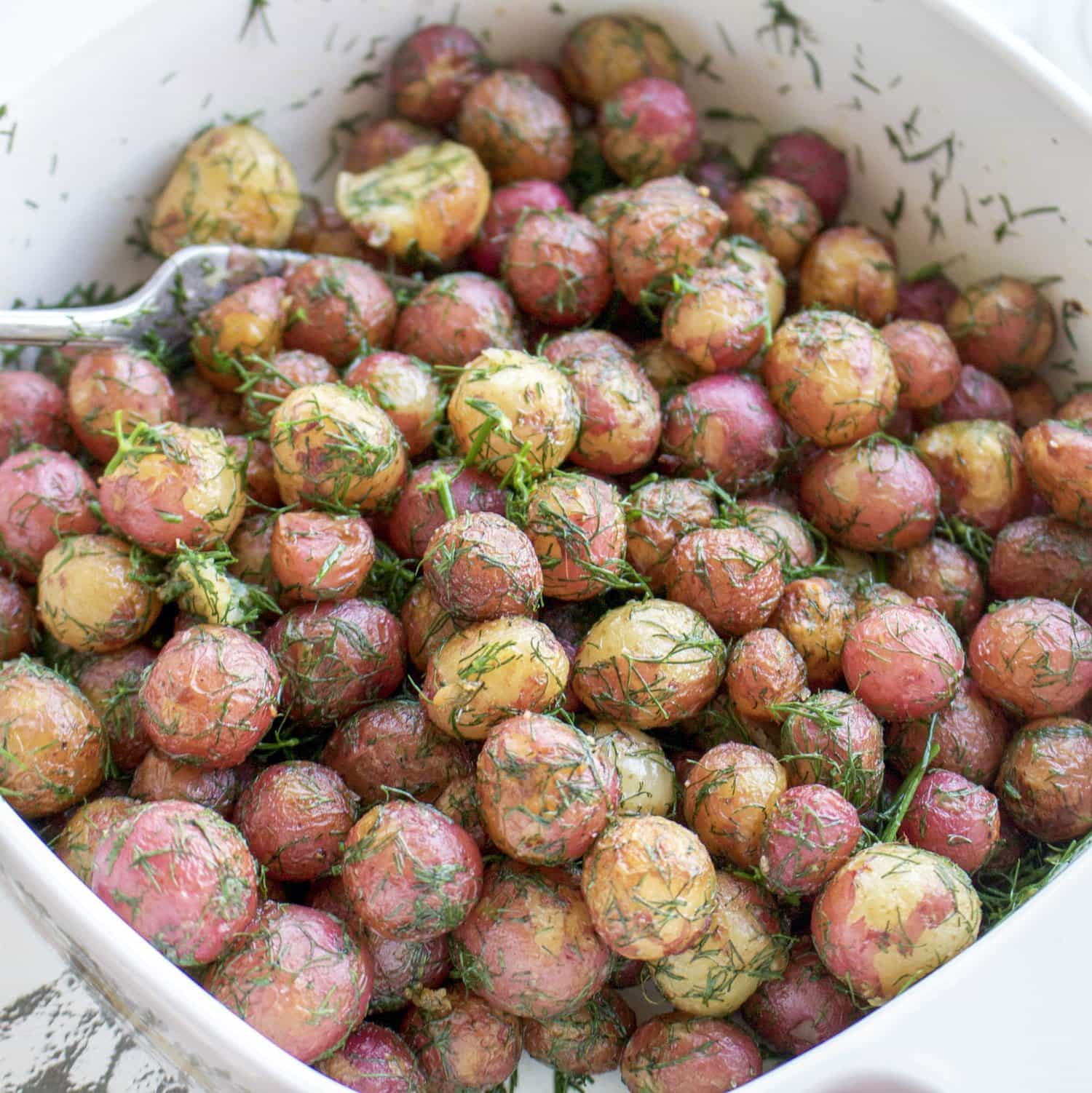 New Potatoes With Dill And Butter