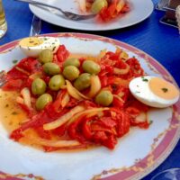 Roasted Red Pepper Spanish Salad 1