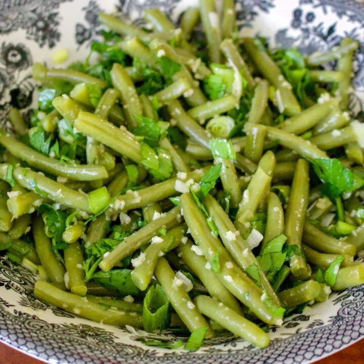 Romanian Garlic Green Beans Salad1