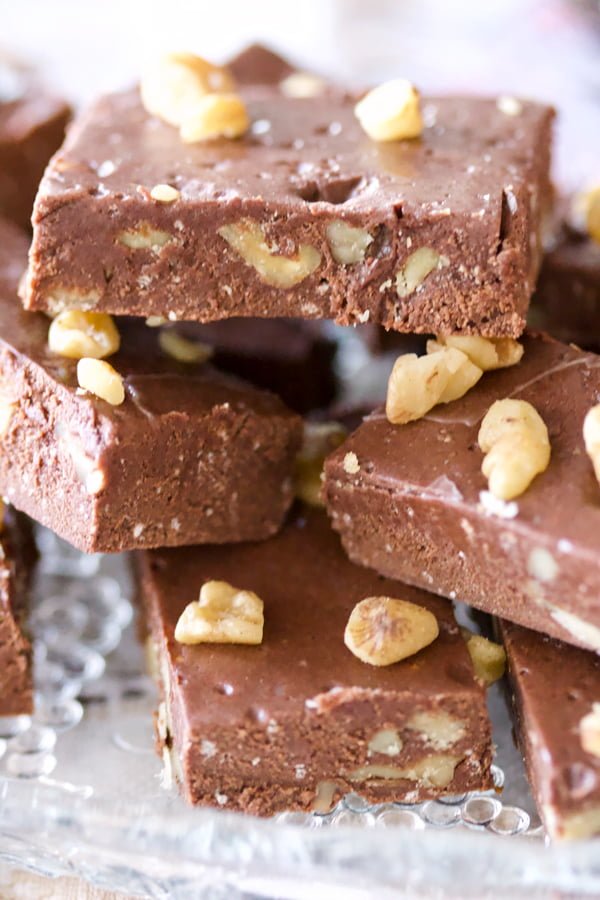 Romanian Homemade Chocolate- close up