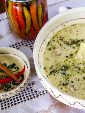 German Potato Tarragon Soup From Transylvania square image