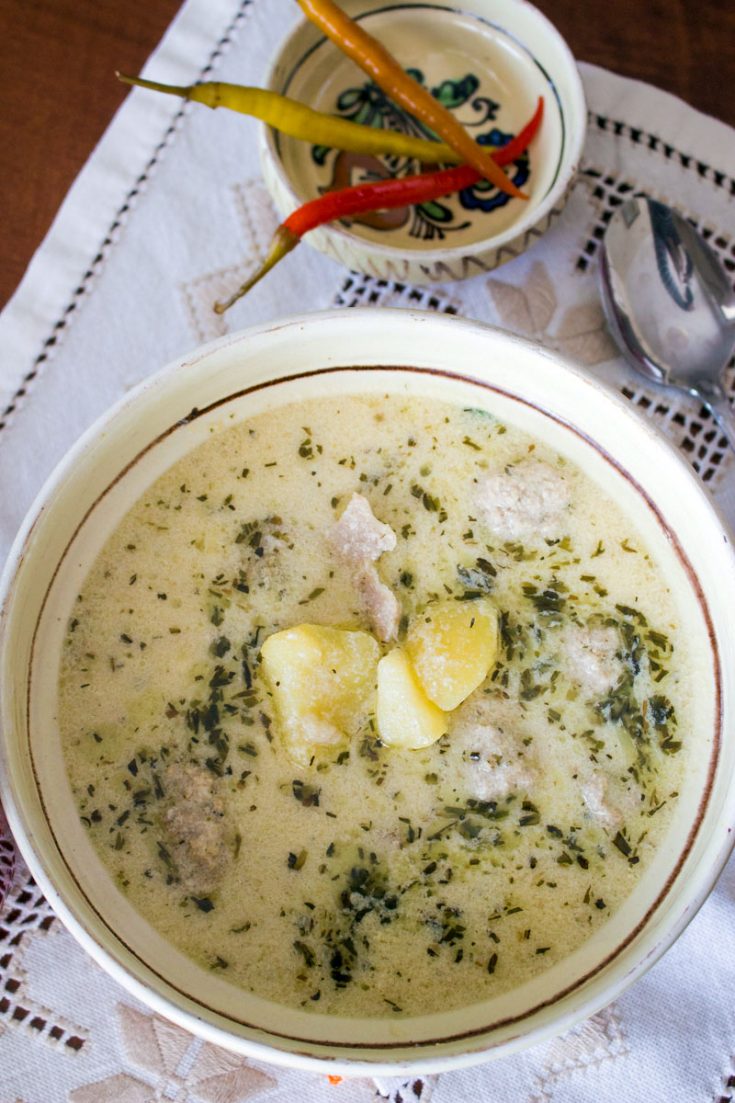 Traditional Saxon Potato Tarragon Soup Pinterest1