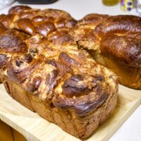 Romanian Traditional Sweet Bread With Walnuts- Cozonac