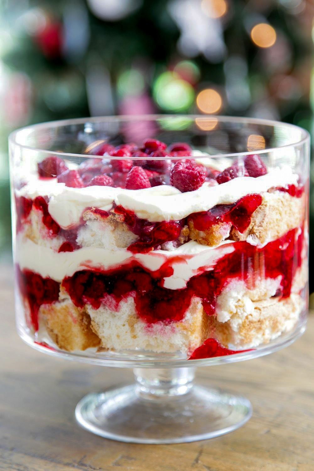 This five minutes trifles dessert can be made all year round. A wonderfully indulgent combination, sweet, creamy and with the added textures of fruit, sponge or lady fingers, it is an ideal finish to a meal. Triffle Dessert close up0
