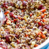 Vegetarian Wild Rice And Mushroom Stuffing 1
