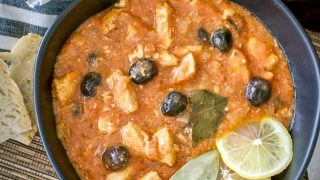 Chicken Stew With Black Olives- A Romanian Version Of Chicken Cacciatore